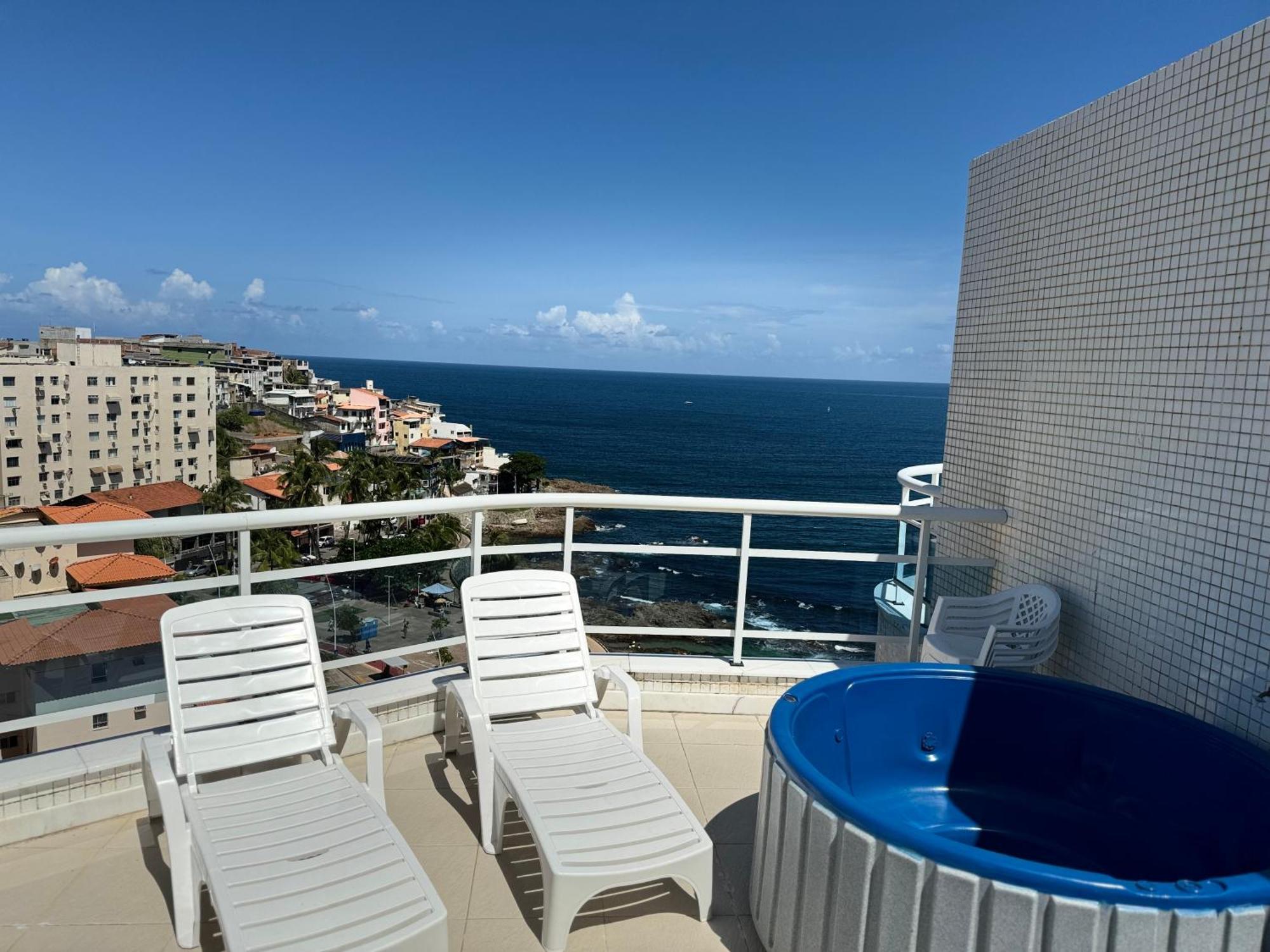 Cobertura Duplex Com Vista Mar! Daire Salvador da Bahia Dış mekan fotoğraf