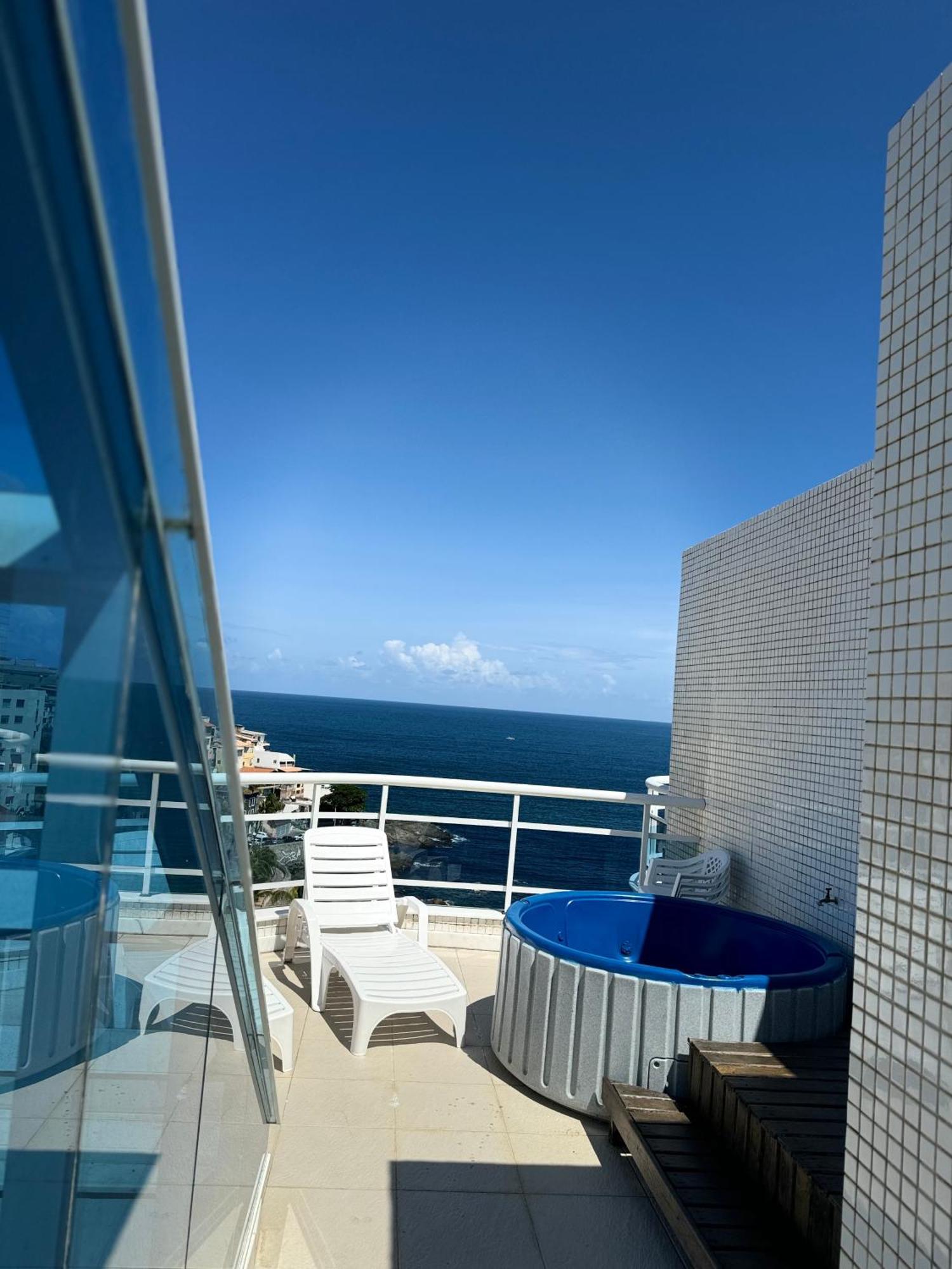 Cobertura Duplex Com Vista Mar! Daire Salvador da Bahia Dış mekan fotoğraf